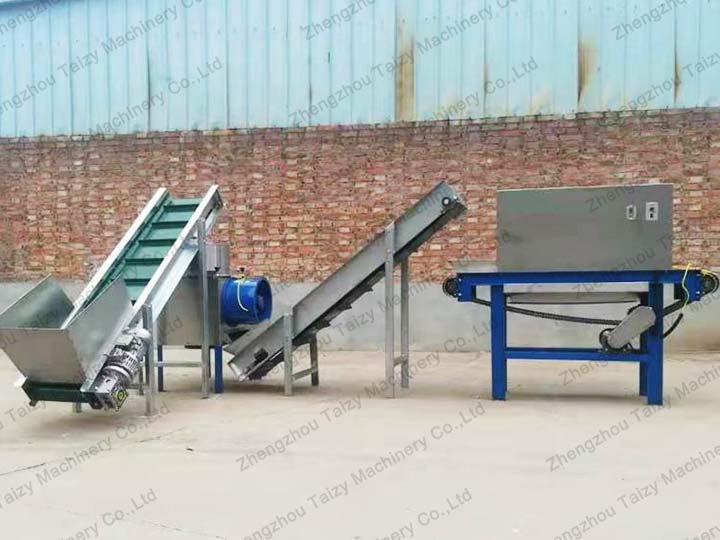 完整的大蒜加工厂