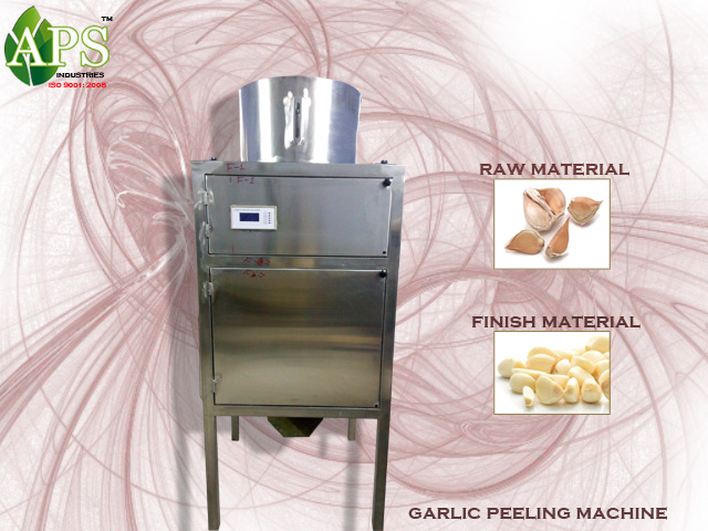 Wet Garlic Peeling Machine manufacturer, exporter and supplier in Mumbai,  India